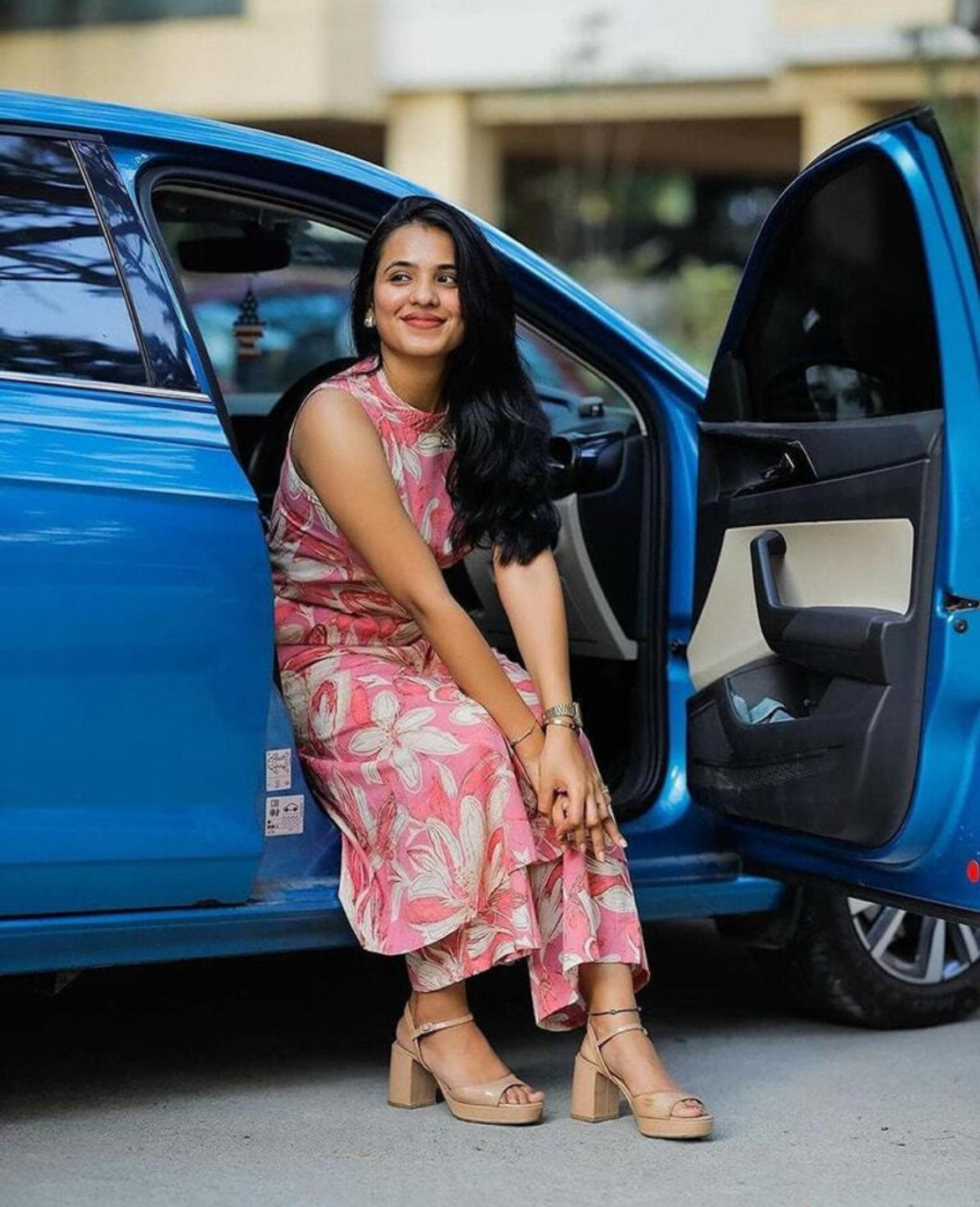 Women Cotton Rayon Kurta Pant Set